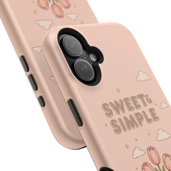 807713611104521161_2048.jpeg Sweet & Simple Tough Phone Case — Pink Floral Cozy Vibe Tulip Design