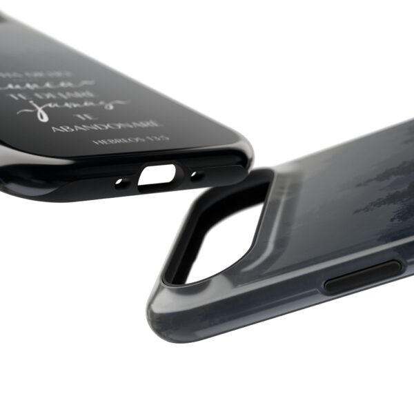 8136255649152033571_2048.jpeg Phone Case — 'Dios Ha Dicho: Nunca Te Dejaré' Christian Forest Protective Case