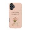 8368137962688085760_2048.jpeg Sweet & Simple Tough Phone Case — Pink Floral Cozy Vibe Tulip Design