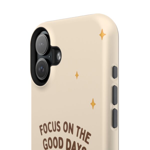 8438563282423883923_2048.jpeg Positive Cozy Vibes Tough Phone Case — “Focus on the Good Days” Sunflower Design