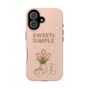8462477750482623524_2048.jpeg Sweet & Simple Tough Phone Case — Pink Floral Cozy Vibe Tulip Design