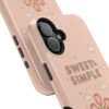 8564852741705272082_2048.jpeg Sweet & Simple Tough Phone Case — Pink Floral Cozy Vibe Tulip Design