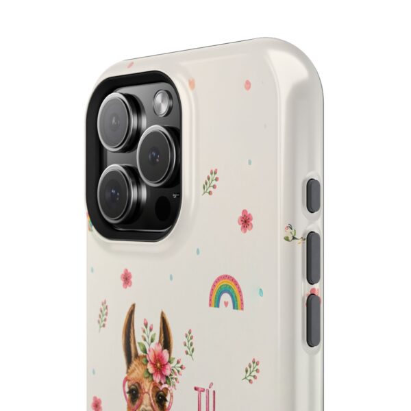Cute Llama Phone Case | Inspirational Spanish Quote Cover | Kawaii Animal Aesthetic iPhone Case | Positive Affirmation Gift