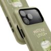 Matcha Lover Tough Phone Case – 'Sip. Relax. Repeat.' Cute Green Tea Protective Case
