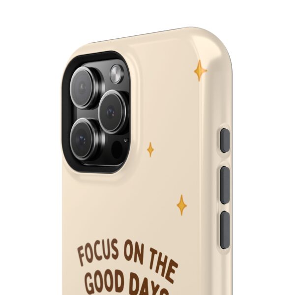 9906905674286766768_2048.jpeg Positive Cozy Vibes Tough Phone Case — “Focus on the Good Days” Sunflower Design